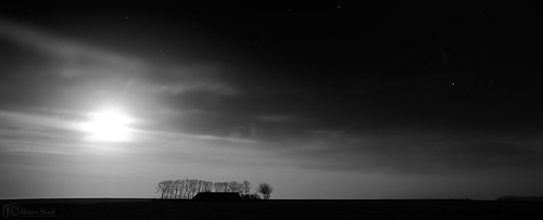 longexposure bw panorama moon netherlands night canon landscape moonlight canon1740mm canon5dmarkiii remosloof
