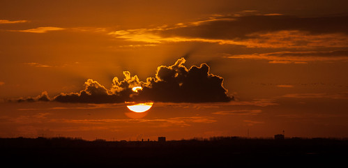 light sky panorama orange cloud sun netherlands dutch landscape fire cityscape blackground flevoland 2014 betakarel ©betakarel2014 ©betakarel