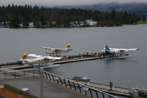 Seaplanes in Vancouver, British Columbia, Canada /Dec 27, 2014