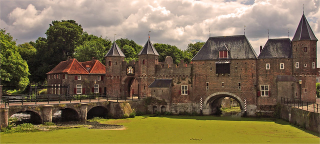 Medieval Koppelpoort in the Dutch city of Amersfoort