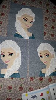 Elsa, Paper Piecing, Fandom in Stitches