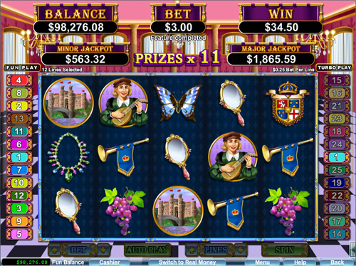 Regal Riches Free Spins