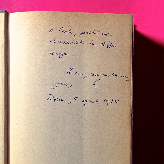 Stefano D'Arrigo, Horcynus Orca. Mondadori 1975. Resposabilità grafica non indicata. Carta di guardia anteriore (part.), 1