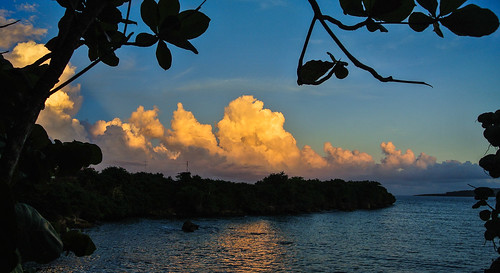 sunset sea clouds meer sonnenuntergang wolken kati kuba katharina caribbeansea karibik baracoa nikon1v1