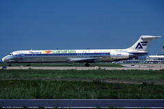 Aviaco (Canarias) MD-88 EC-FHG BCN 05/07/1997