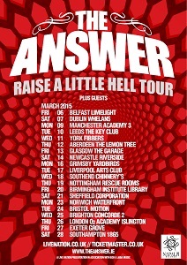 The Answer tour poster