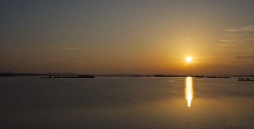 sunset lake järvi auringonlasku