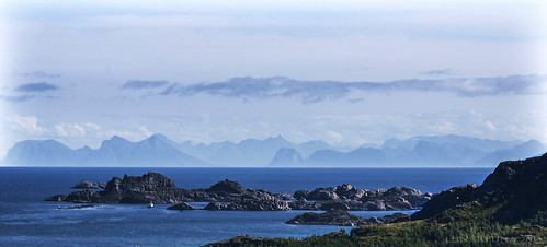 panorama seascape norway landscape islands coast scope shangrila lunaryuna thenorth lofotenislands arcticsummer seastrait norwegiansea mortsund lofotenwall thecoloursofthenorth