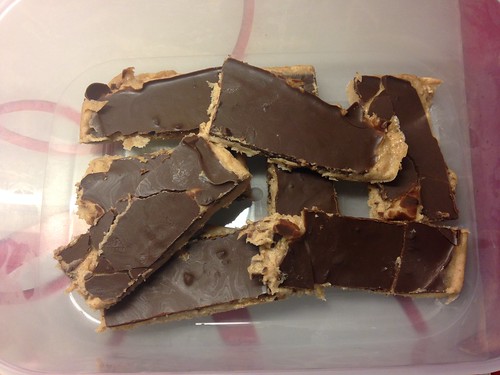 Fitness Friday: Chocolate Peanut Butter Protein Bars