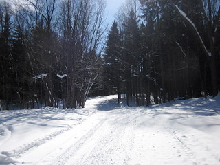 Snowmobile trail