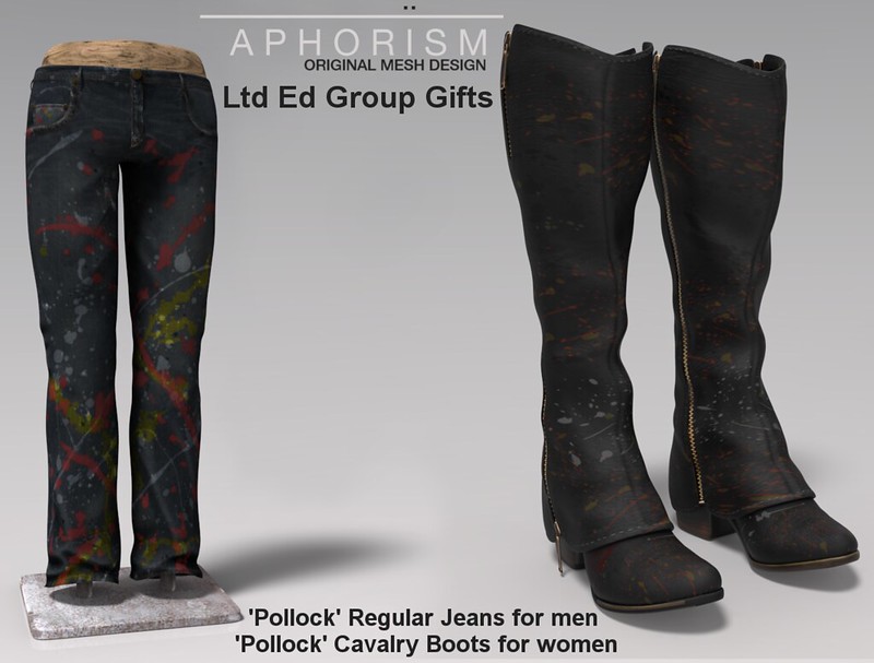 !APHORISM! Ltd Ed 'Pollock' Group Gifts