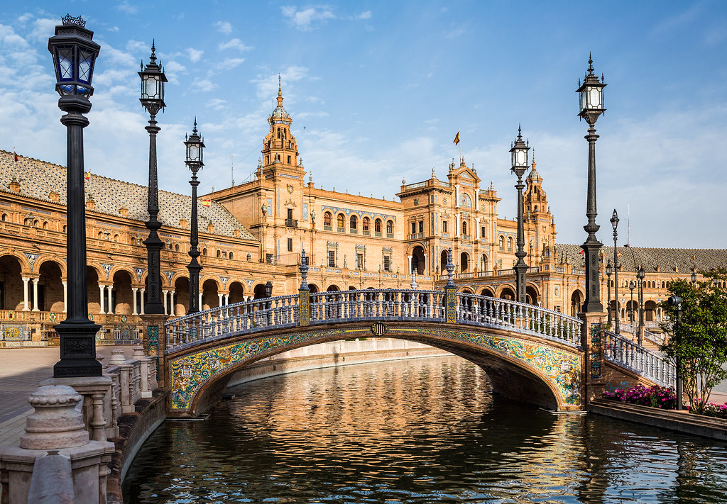 La Plaza de Espana. Séville