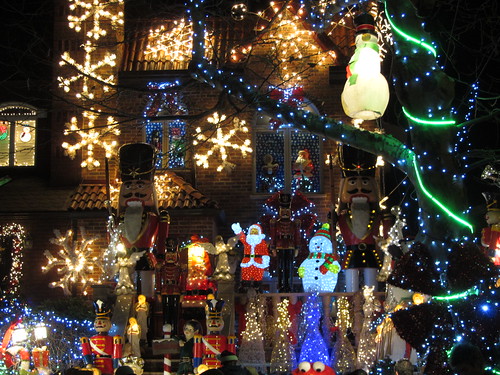 the christmas lights of dyker heights