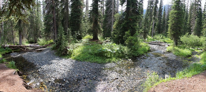 Canyon Creek where it crosses the Devils Dome Trail.