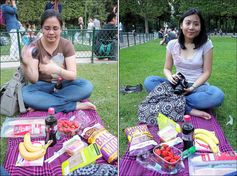 picnic at Champs de Mars