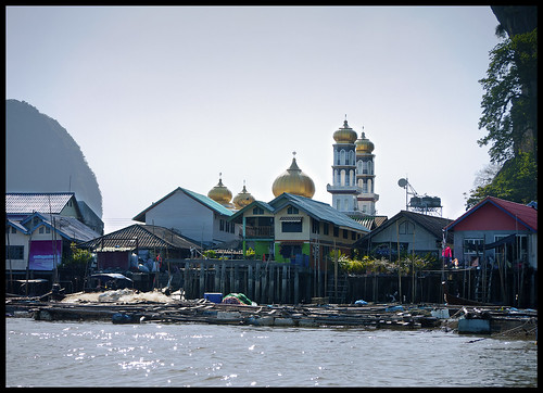 Koh Panyee from the water