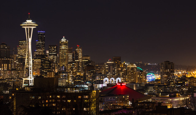 Downtown Seattle (Night)