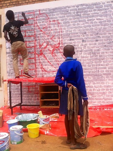 africa streetart aids rwanda artists stigma socialchange butare huye africancontemporaryart kuremakurebakwiga