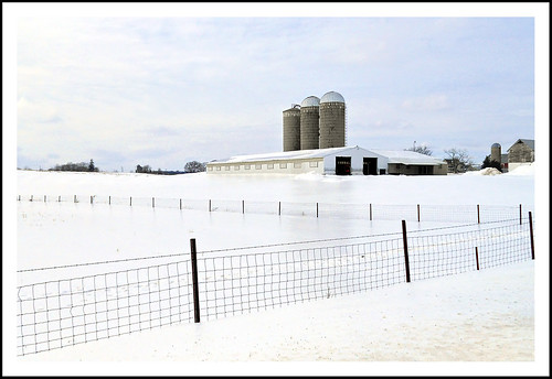 winter snow fence michigan farm silos hff washtenawcounty fencefriday