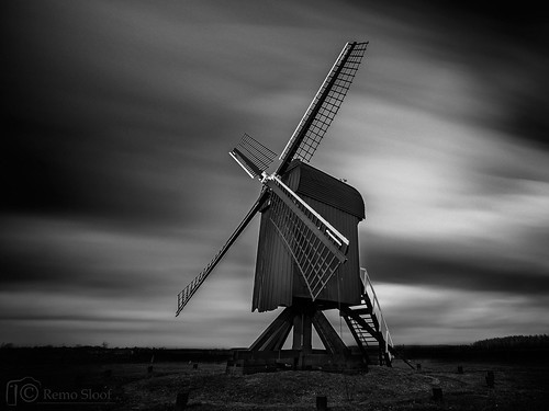 longexposure bw mill netherlands windmill landscape sony1018mmf4oss sonya7r remosloof firecrestirnd16stopsfilter