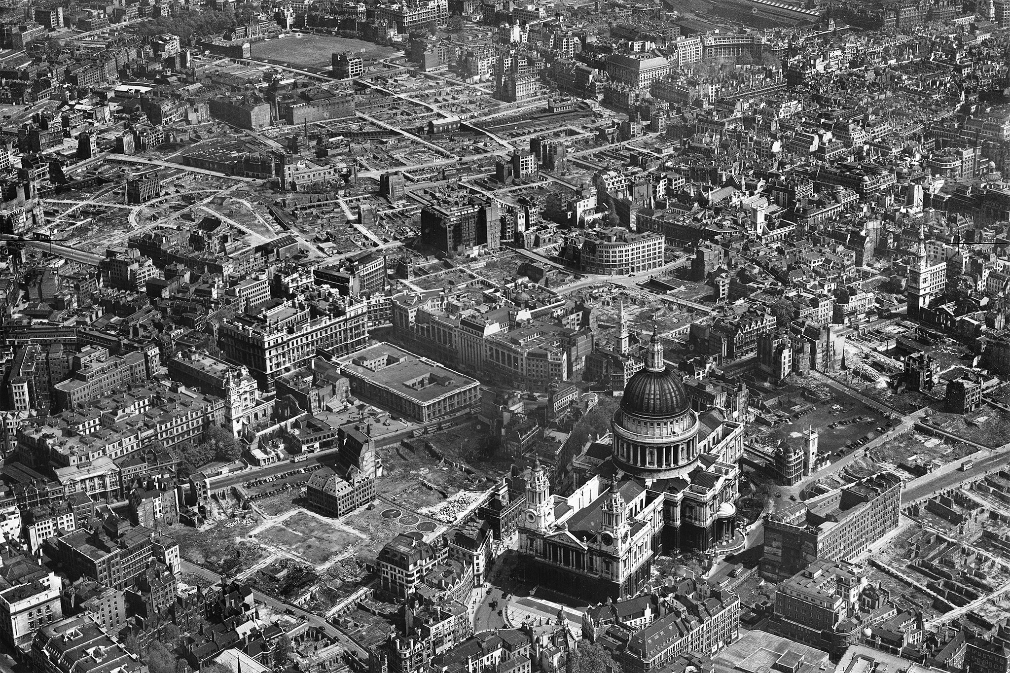 Fascinating Historical Picture of St. Pauls in 1946 
