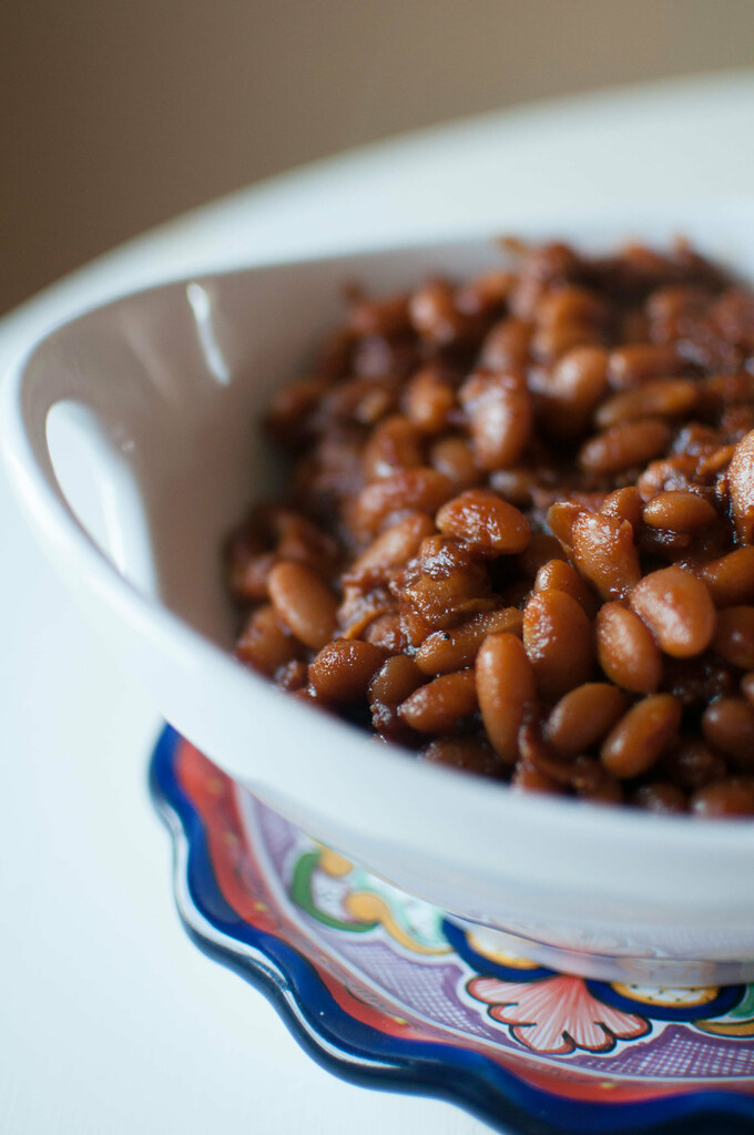 Bacon and Brown Sugar Baked Beans 