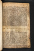 Vellum pastedown from medieval manuscript in Biblia