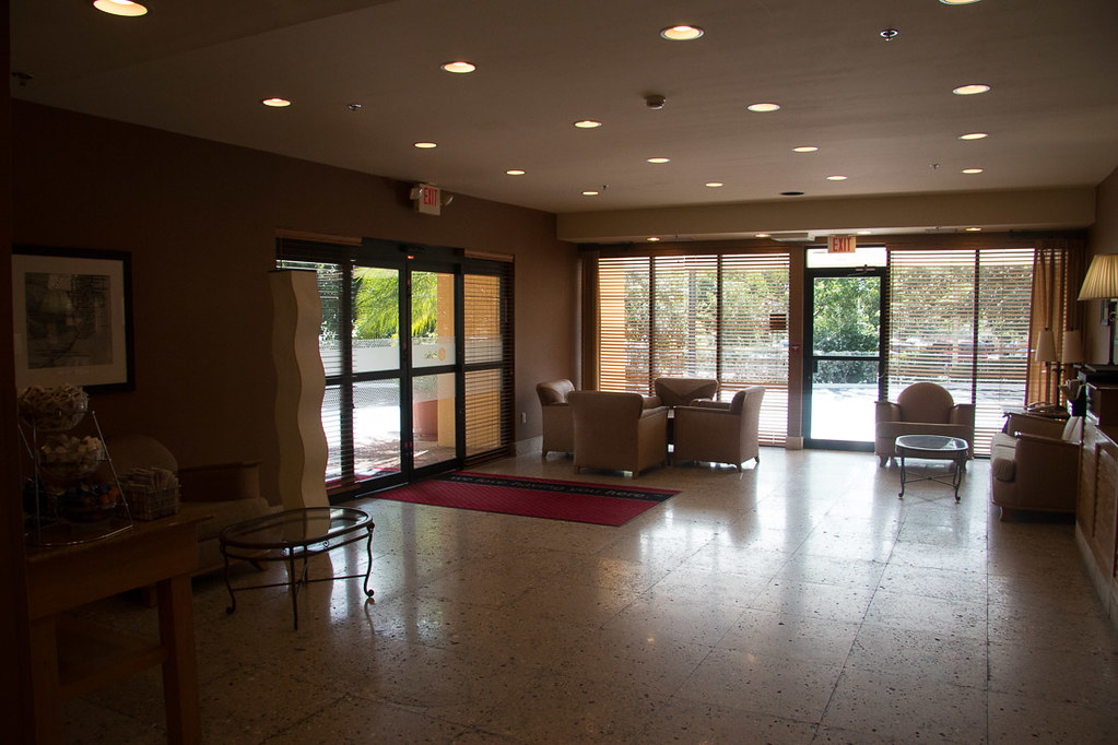 Lobby at Hampton Inn Key Largo