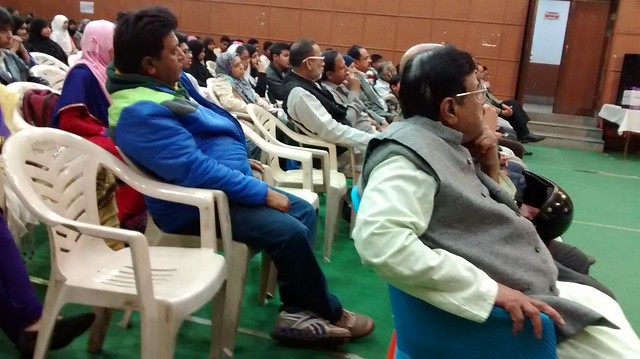A section of the audience of MECAPS Quiz Competition 2015