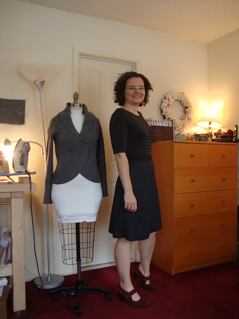 New Look 6843 as another knit skirt
