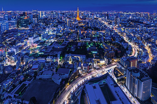 city tower japan night landscape tokyo twilight cityscape nightscape pentax 東京 夜景 東京タワー k3 薄暮 pentaxk3