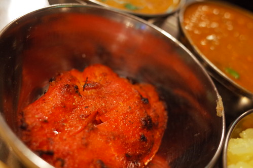 Indian curry dinner 01 chicken tikka