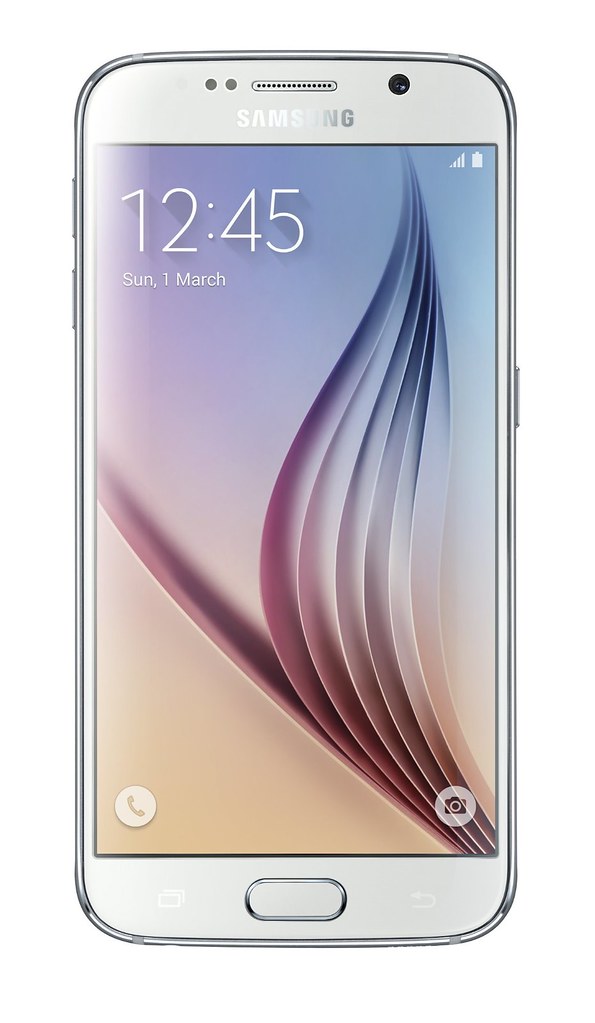 GALAXY S6_Front_White Pearl