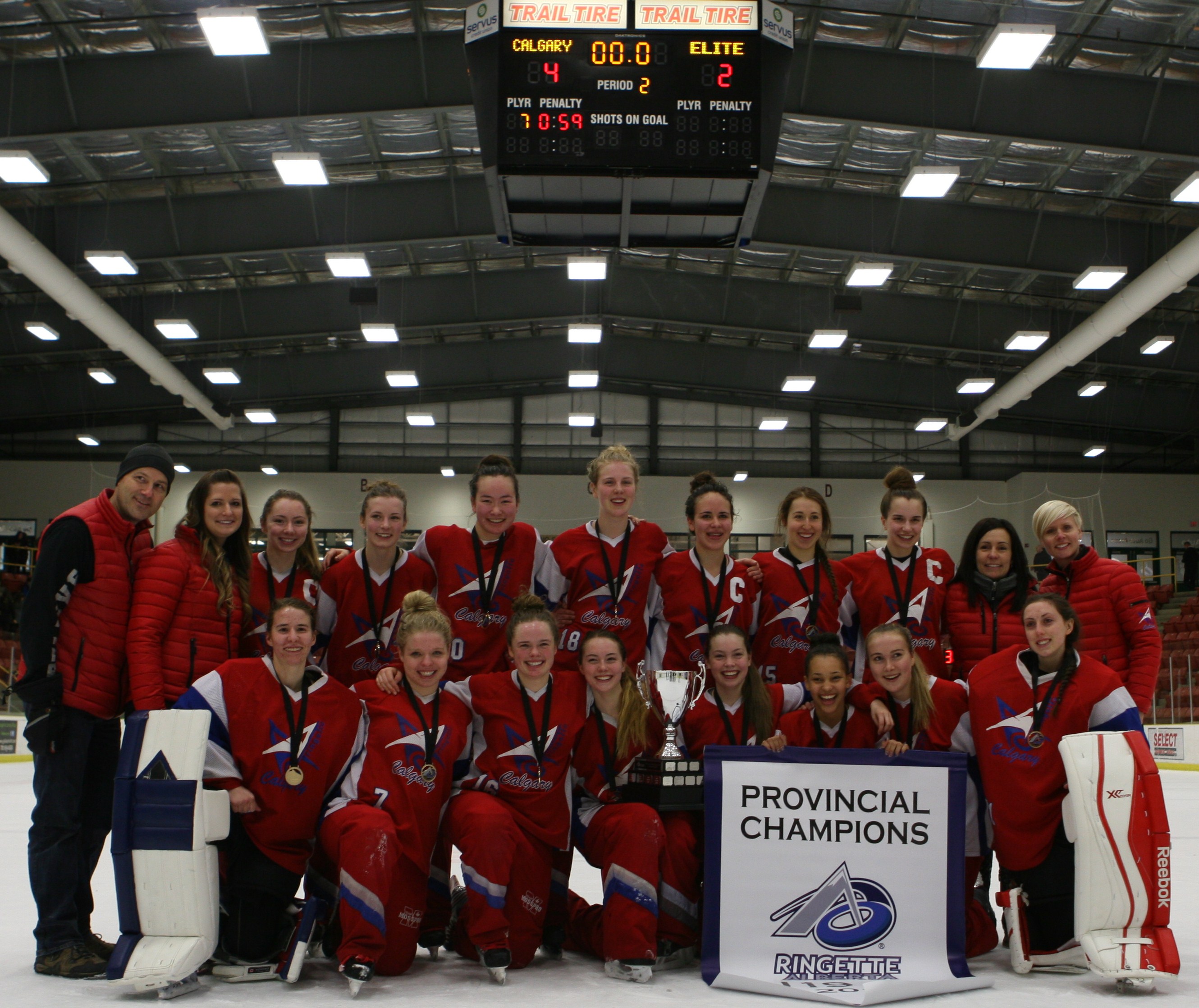 2014-15 Provincial AA Ringette Champions