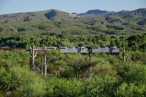 arizona copperbasin diesel train trains railroad railroads railway kearny unitedstates us