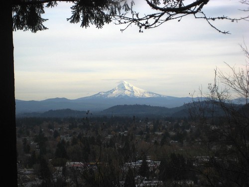 Mount Hood from Mount Tabor