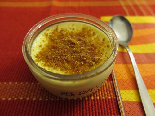 Crème brûlée (als Nachtisch bei einer Freundin)