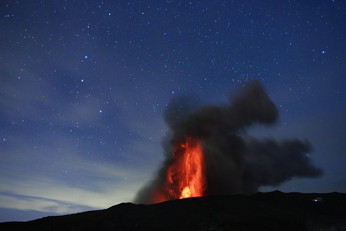 Mt. Aso eruption