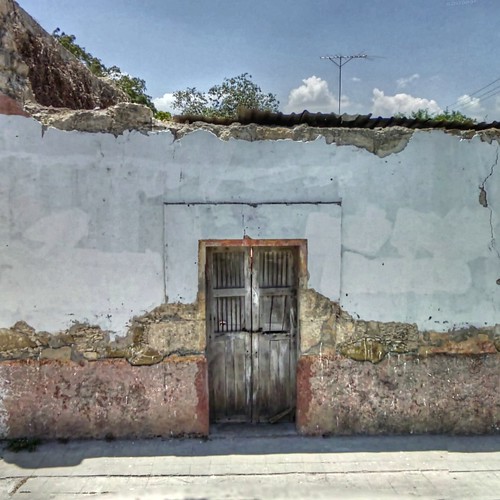 street old texture architecture trek buildings mexico google view nuevoleon streetview panamerican santaigo gsv googlestreetview panamericantrek