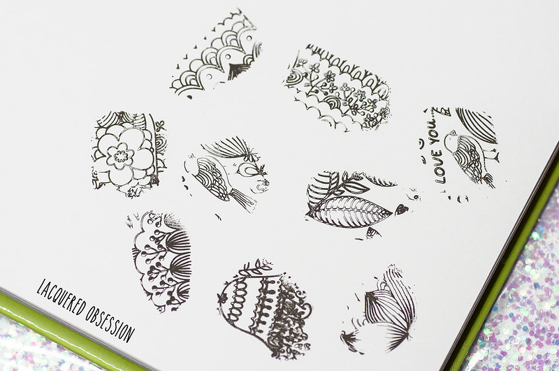 Born Pretty Store Full Flower Stamping Plate (review / recenzia)