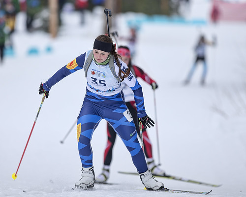 woman snow man ski male men female race women gun lap target poles skis princegeorge otway 2015canadawintergames voaklander