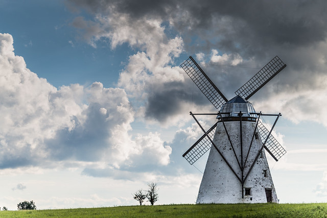 Windmill in Vihula, Estonia