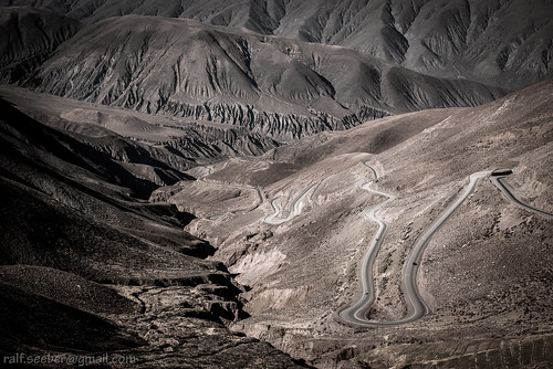 road mountains southamerica argentina landscape rocks desert winding jujuy