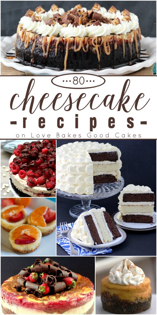 80 Cheesecake Recipes Round-Up.