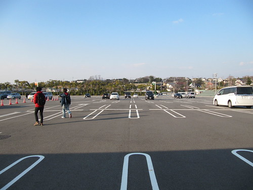 中京競馬場の東第一駐車場