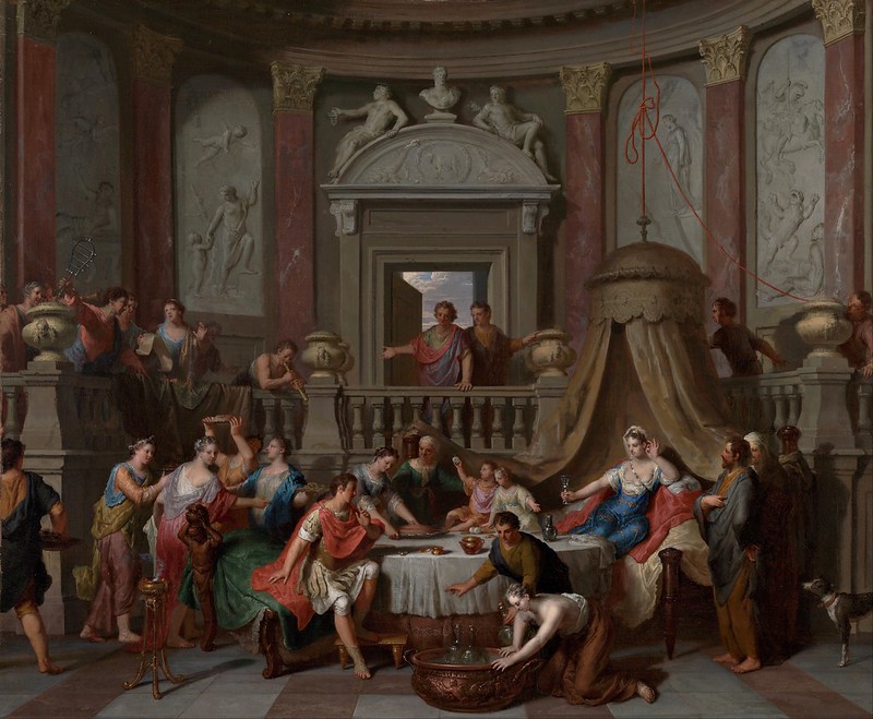 Gerard Hoet - The Banquet of Cleopatra