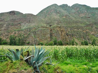 Cliffs in the Sacred Valley