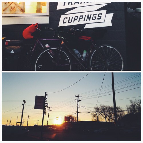 Springfield Sunrise Coffee & Bicycle Club ride to Brick & Mortar Coffee