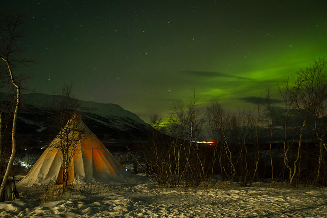 Snow tent - Abisko, Sweden