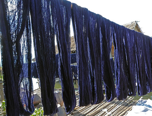 The Inle Lake Village that Specializes in Dying Indigo